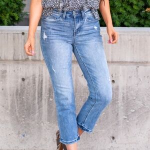 Vervet Afternoon Light Crop Straight